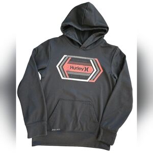 Hurley Dri-fit Logo Hoodie Gray